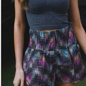 FP Movement x Free People The Way Home Shorts in Euphoria Print